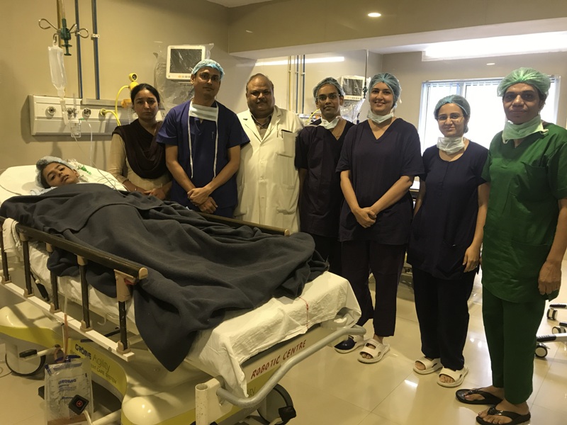 First ever Robotic pediatric Surgery at PGIMER