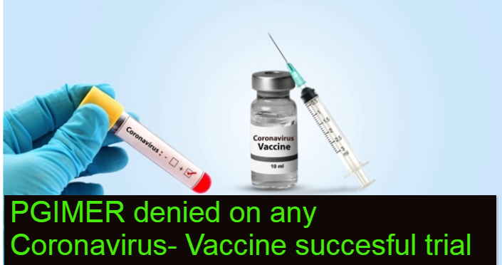 The hype of Coronavirus Vaccine Succesful trials and PGI rebuttal on sense-less news