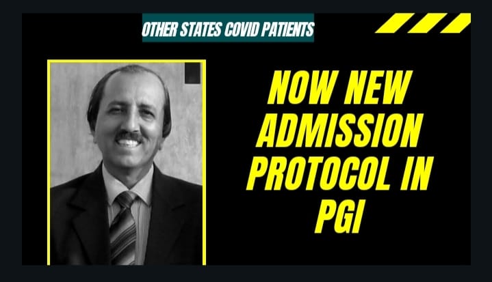 new-protocol-for-other-state-covid-patient-admission-in-pgi,-chandigarh