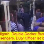 Double Decker Bus, packed passengers, Duty Officer let it go